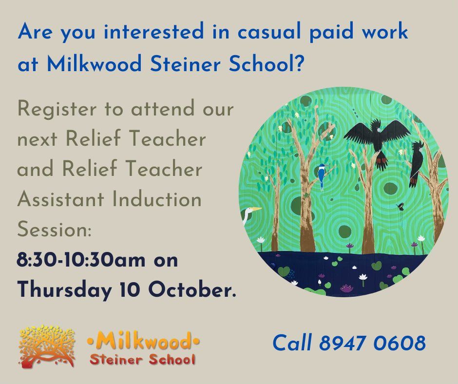 Milkwood Relief Staff Induction session