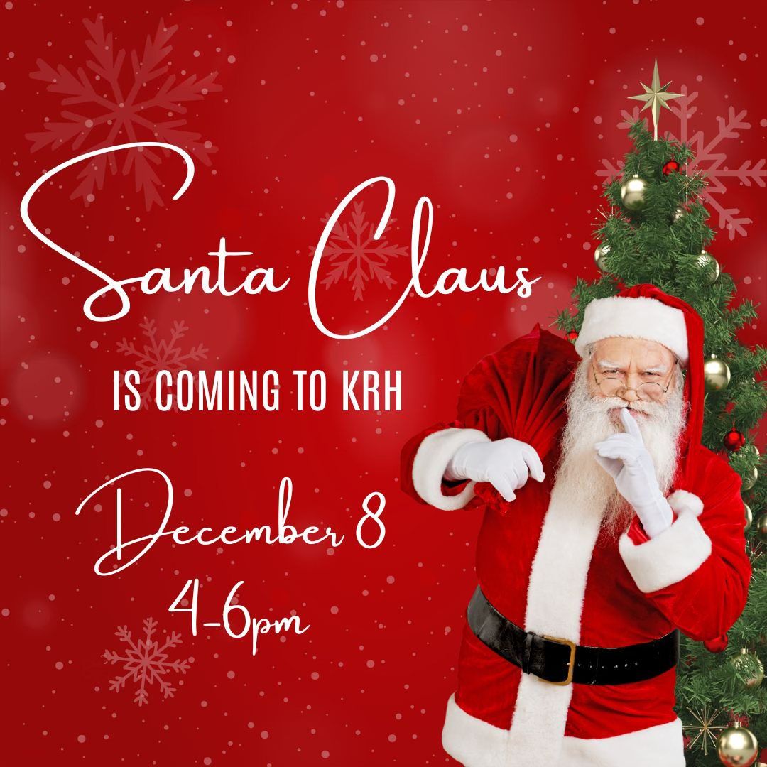 Santa Visits KRH