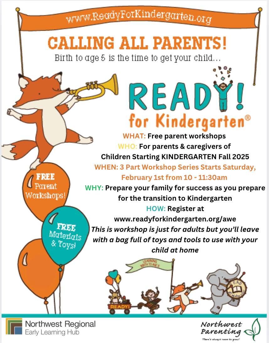 Ready for Kindergarten Workshop Series