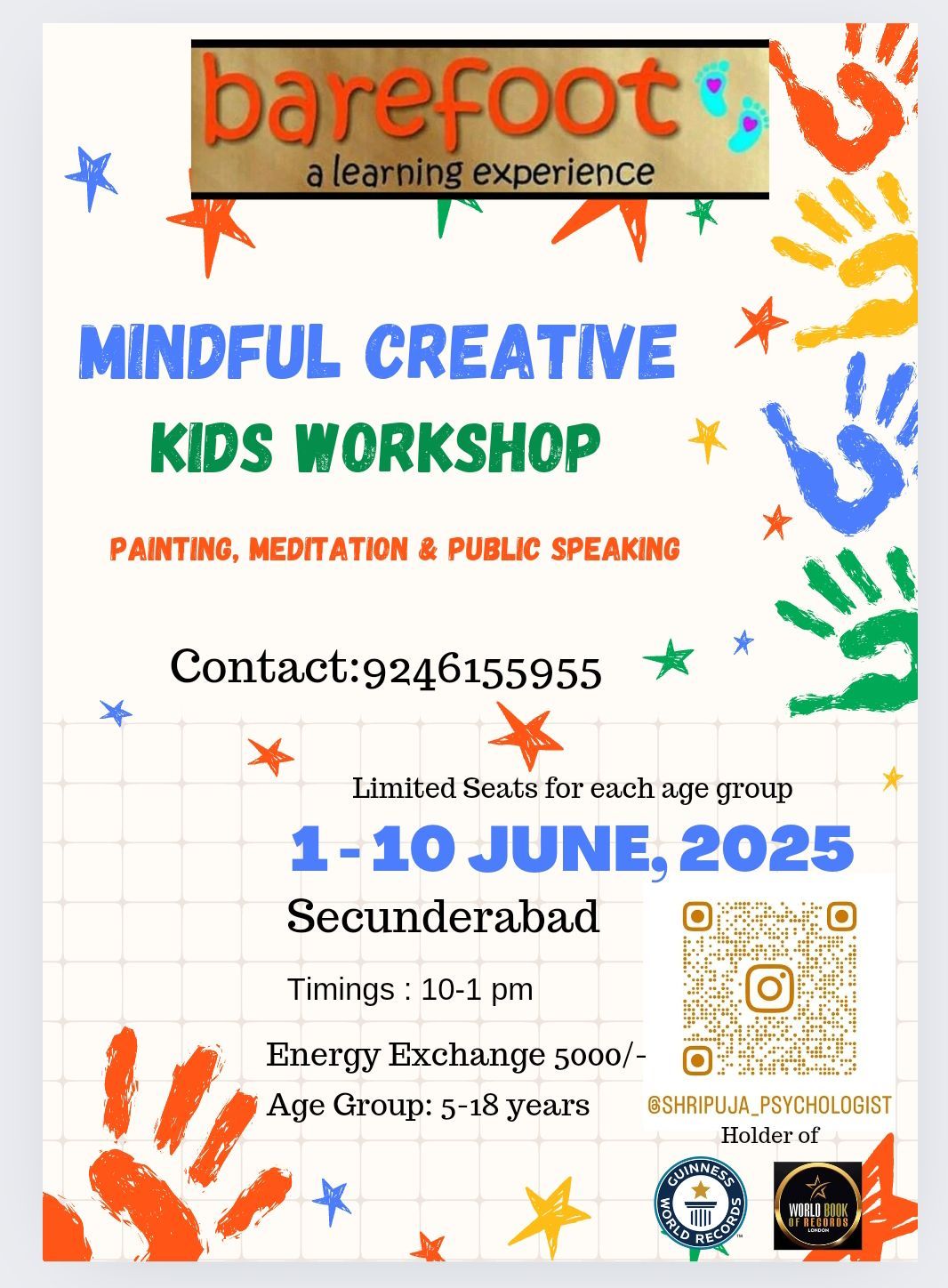 Mindful Creative Kids Workshop