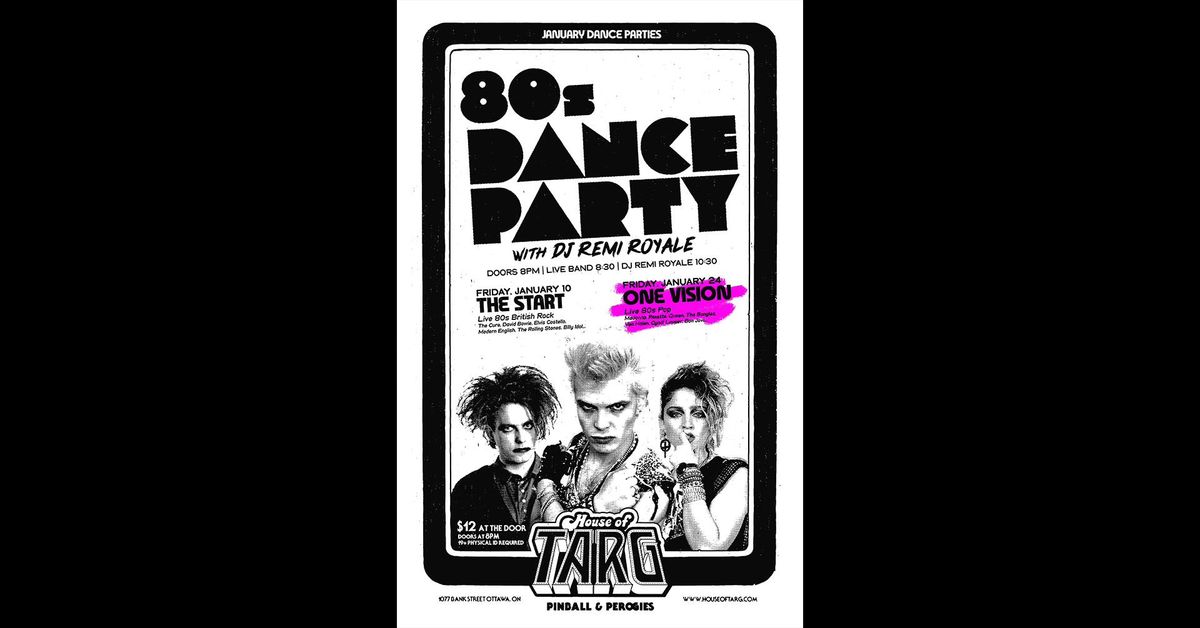 80s DANCE PARTY w DJ Remi Royale + One Vision (80s Pop Hitz Live)