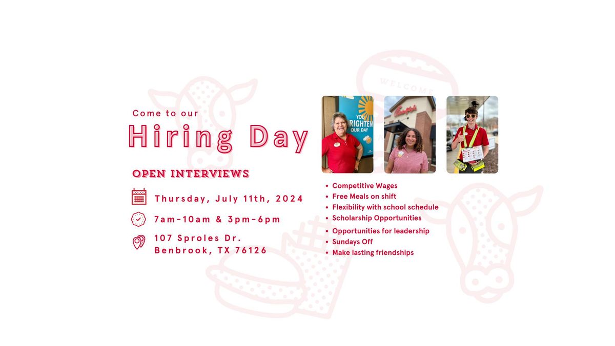 Chick-fil-A Hiring Day