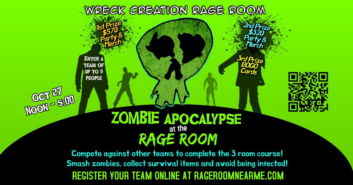 Zombie Apocalypse at the Rage Room