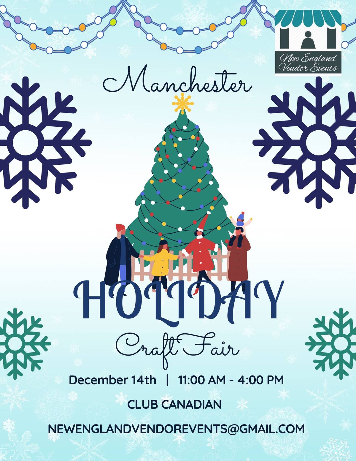 Manchester 2nd Annual Holiday Craft and Vendor Fair