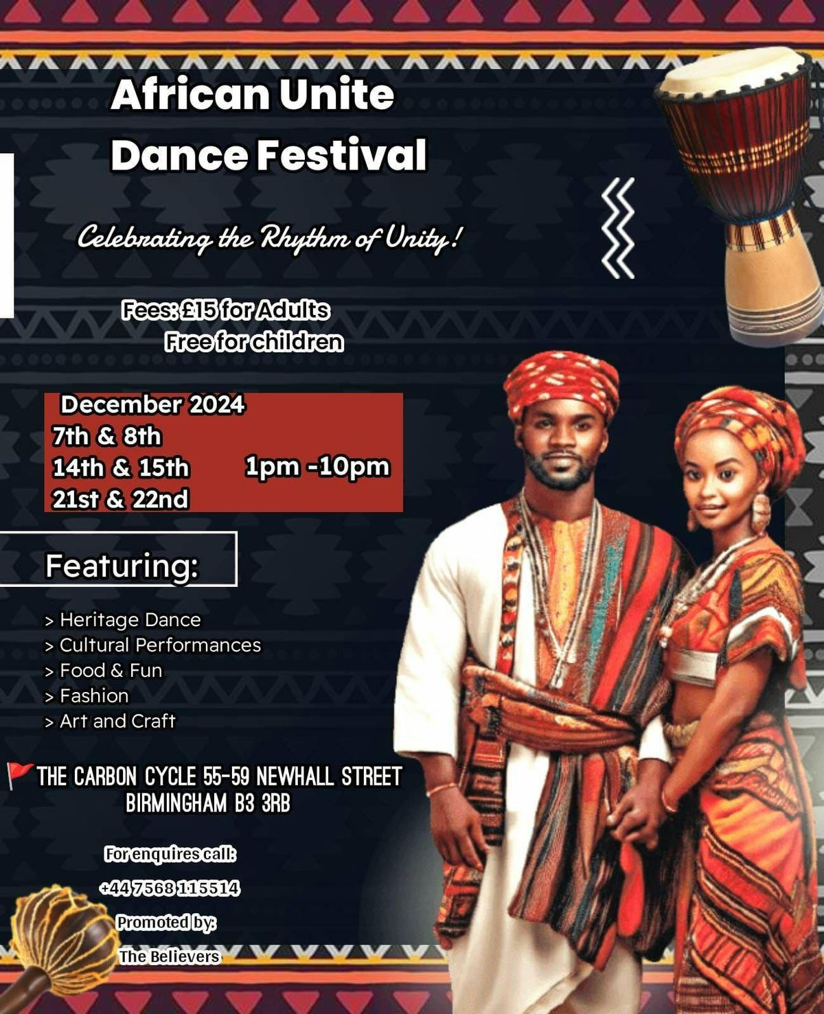 African unite dance festival 