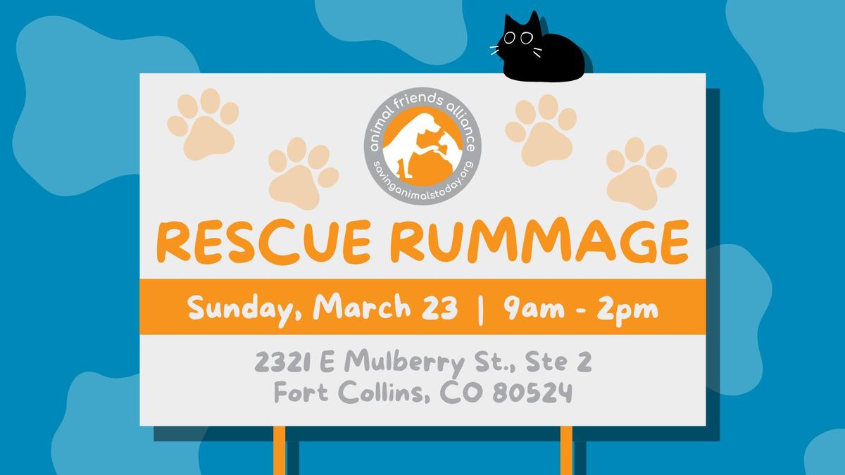 Rescue Rummage \ud83d\udecd\ufe0f\ud83d\udc3e