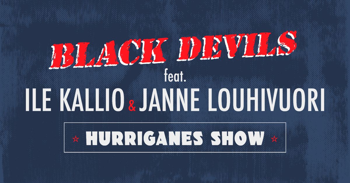 Black Devils feat. Ile Kallio & Janne Louhivuori (Hurriganes Show) | Debaser, Stockholm