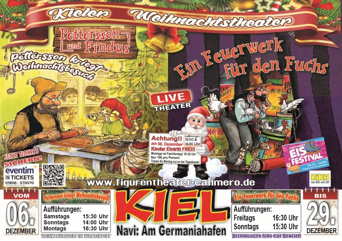 Kieler Weihnachtstheater am Germaniahafen