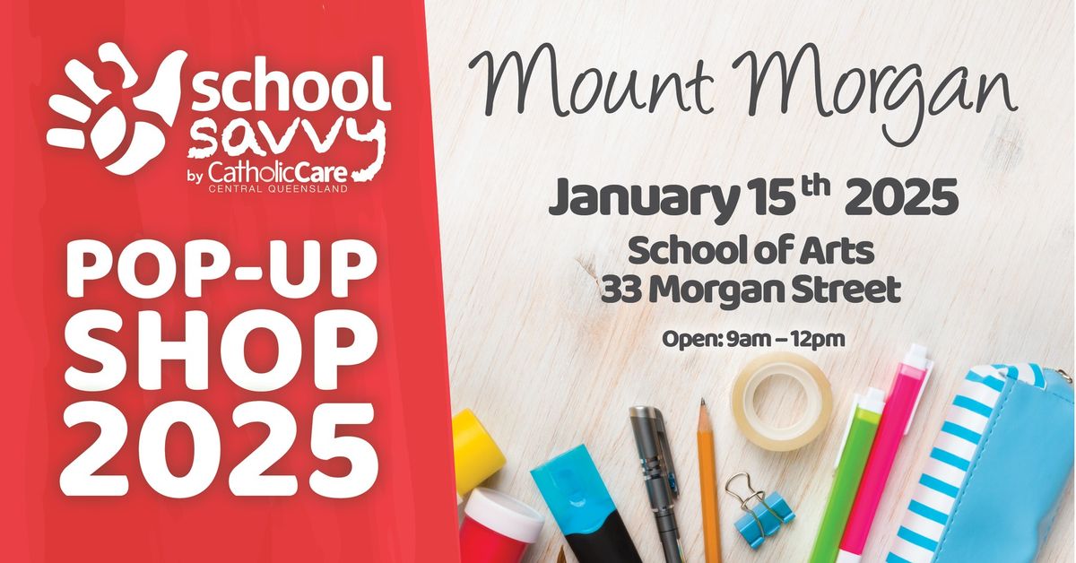 Mount Morgan Pop-Up Shop