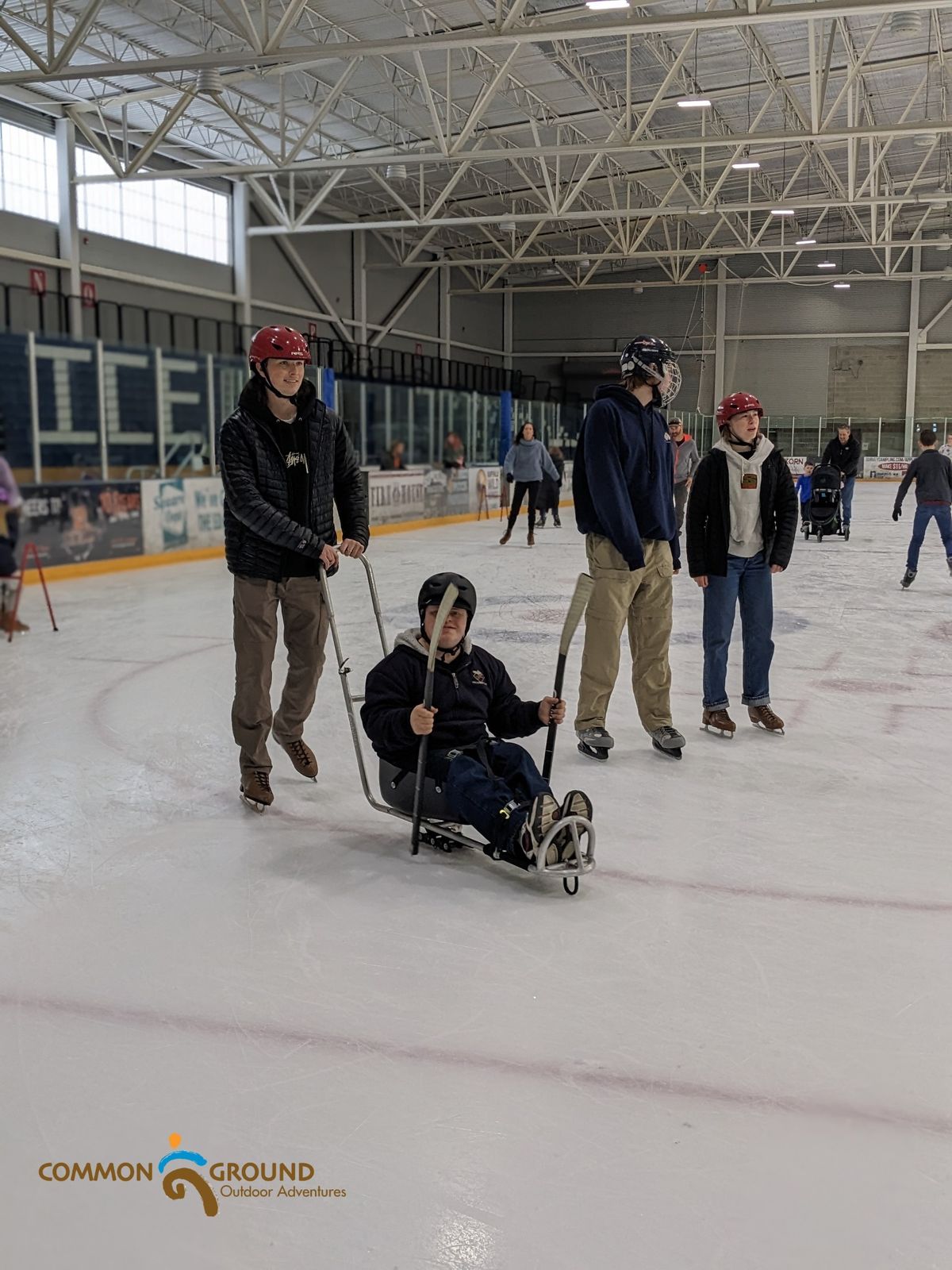 Junior Adventures Ice Skating with Common Ground