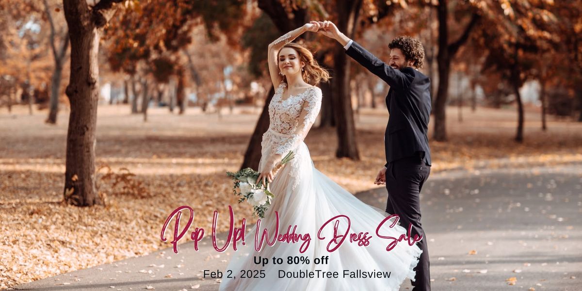 Niagara Falls Pop Up Wedding Dress Sale