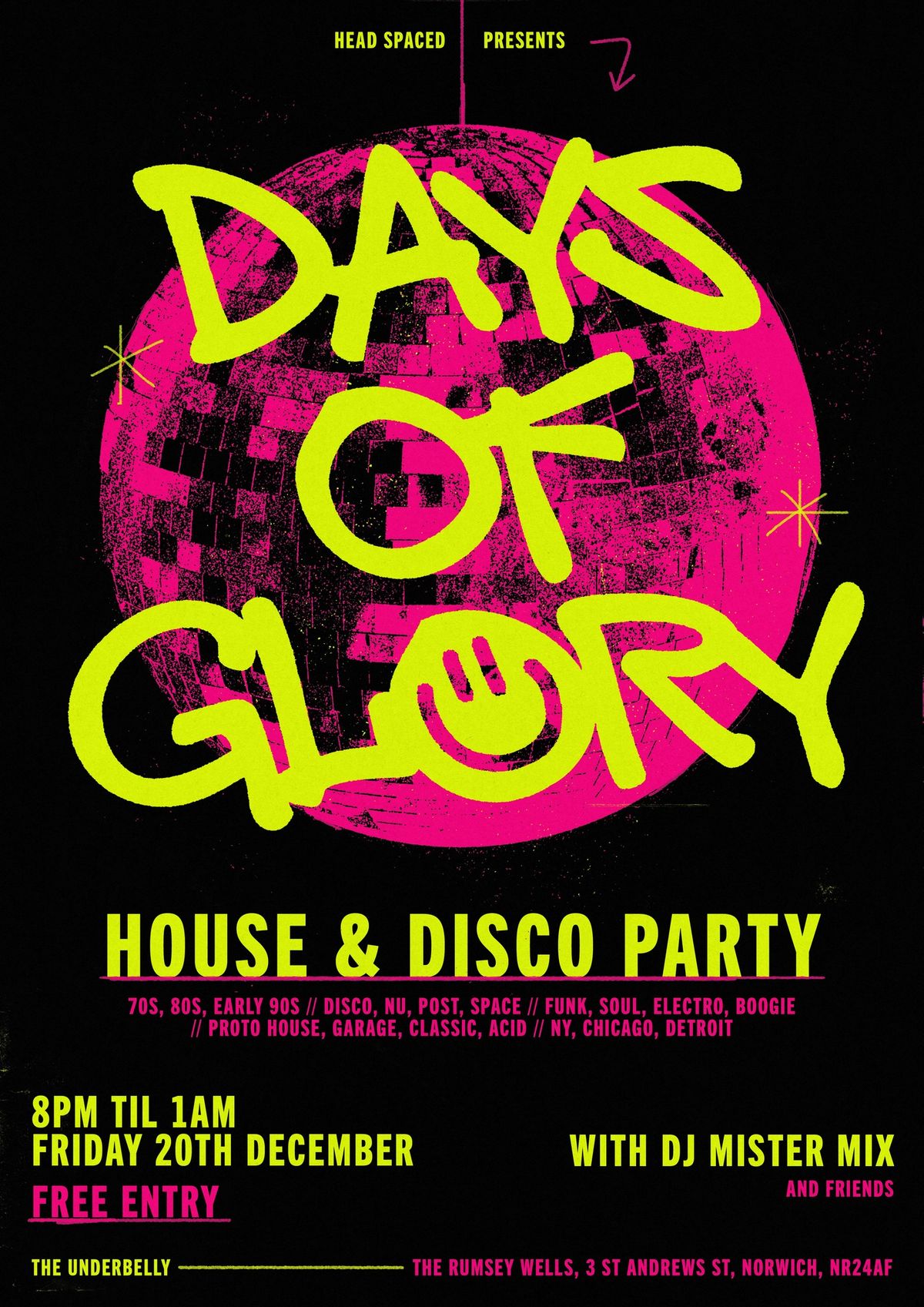 Days of Glory @ The Underbelly