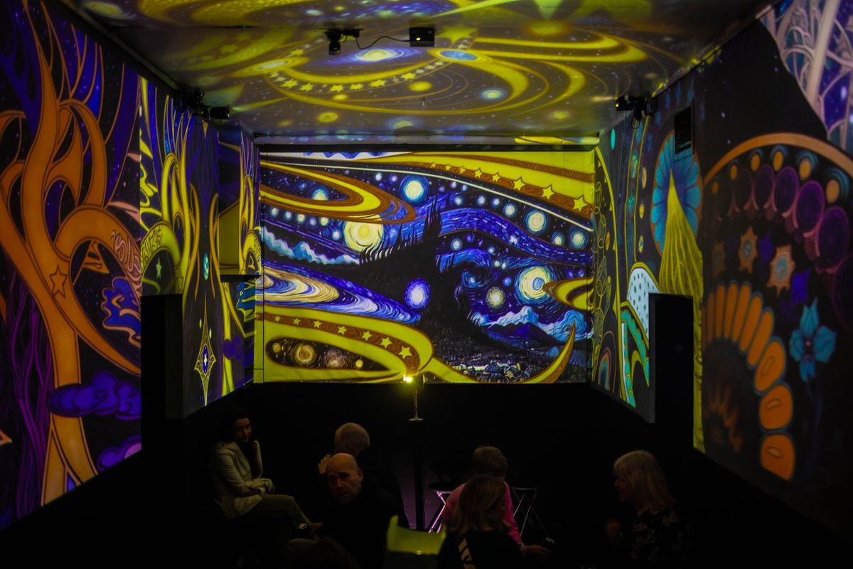 The Trip: A Psychedelic Rock Immersive Art Exhibit