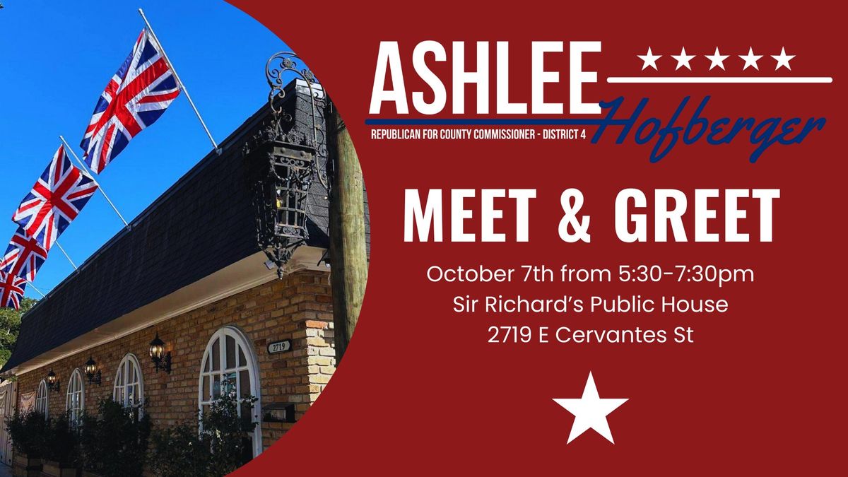 Meet & Greet at Sir Richard's Public House