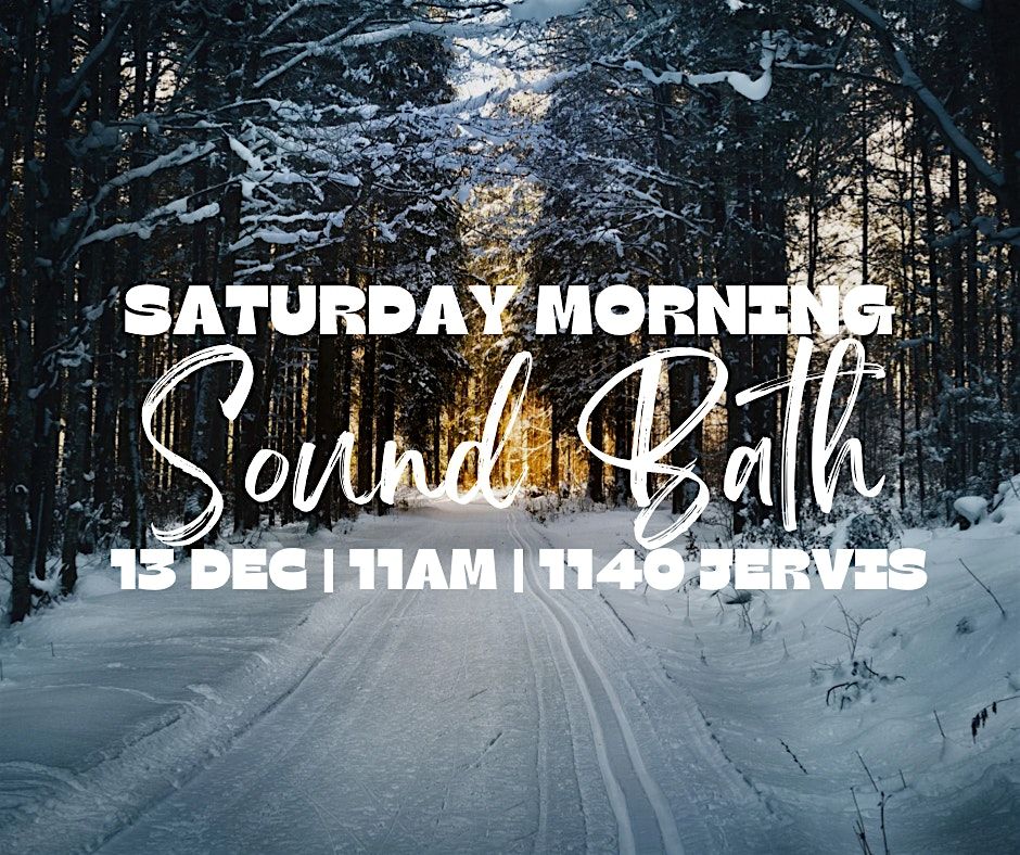 Saturday Morning Sound Bath at the Labyrinth