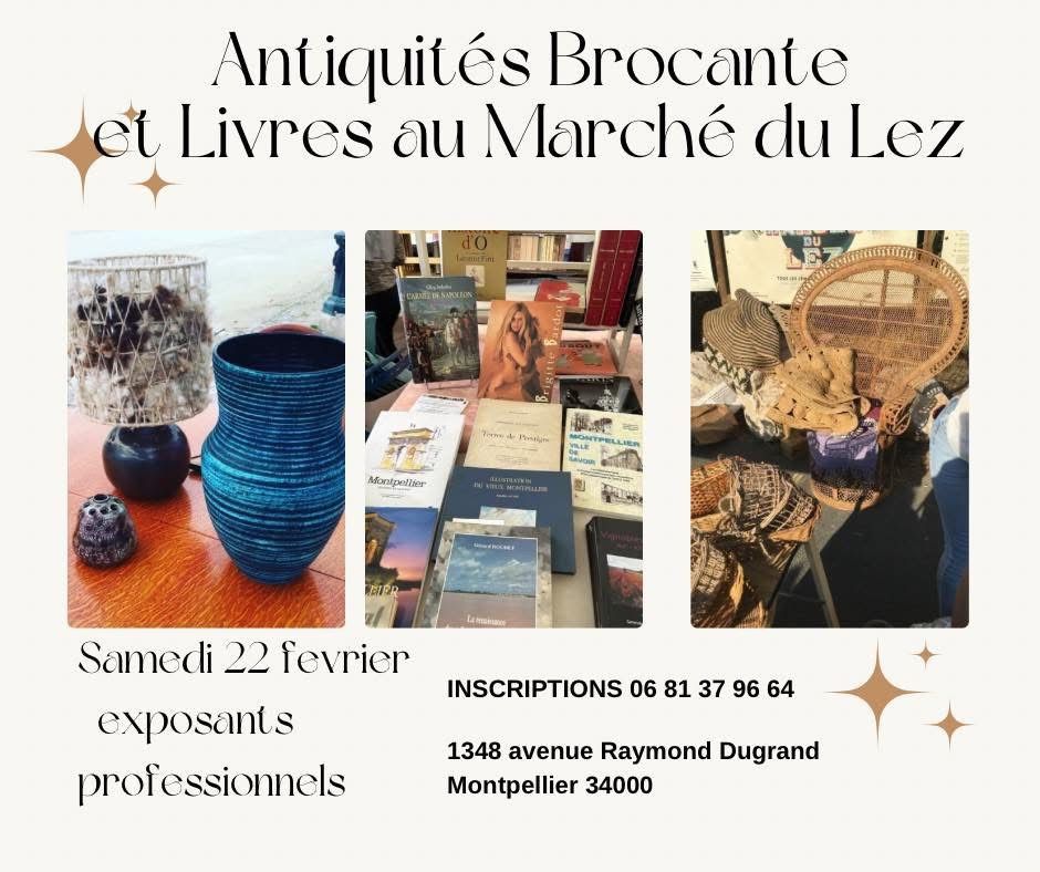 Journ\u00e9e Antiquit\u00e9s Brocante et Livres anciens et modernes