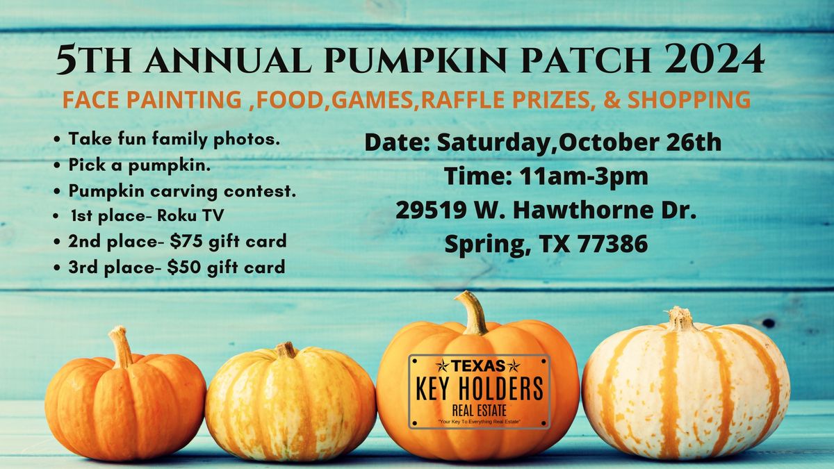 5th Annual Pumpkin Patch