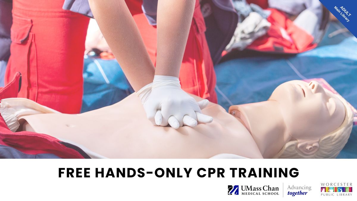 Free Hands-only CPR training (11AM)