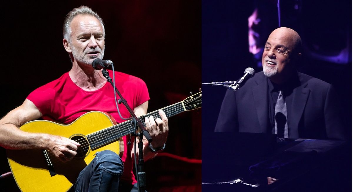 Billy Joel and Sting at American Family Field