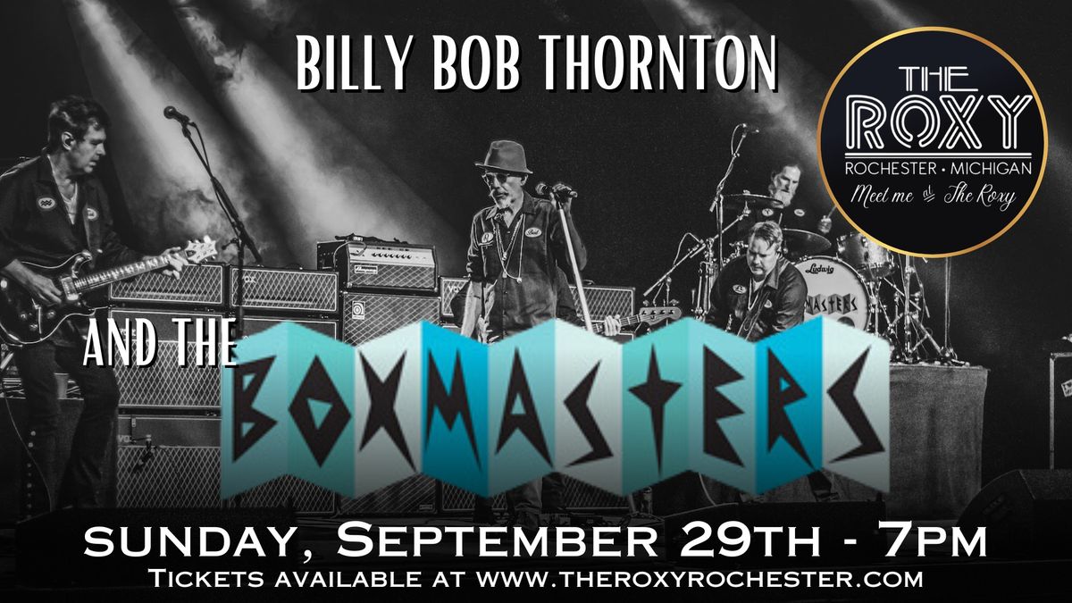 Billy Bob Thornton & The Boxmasters