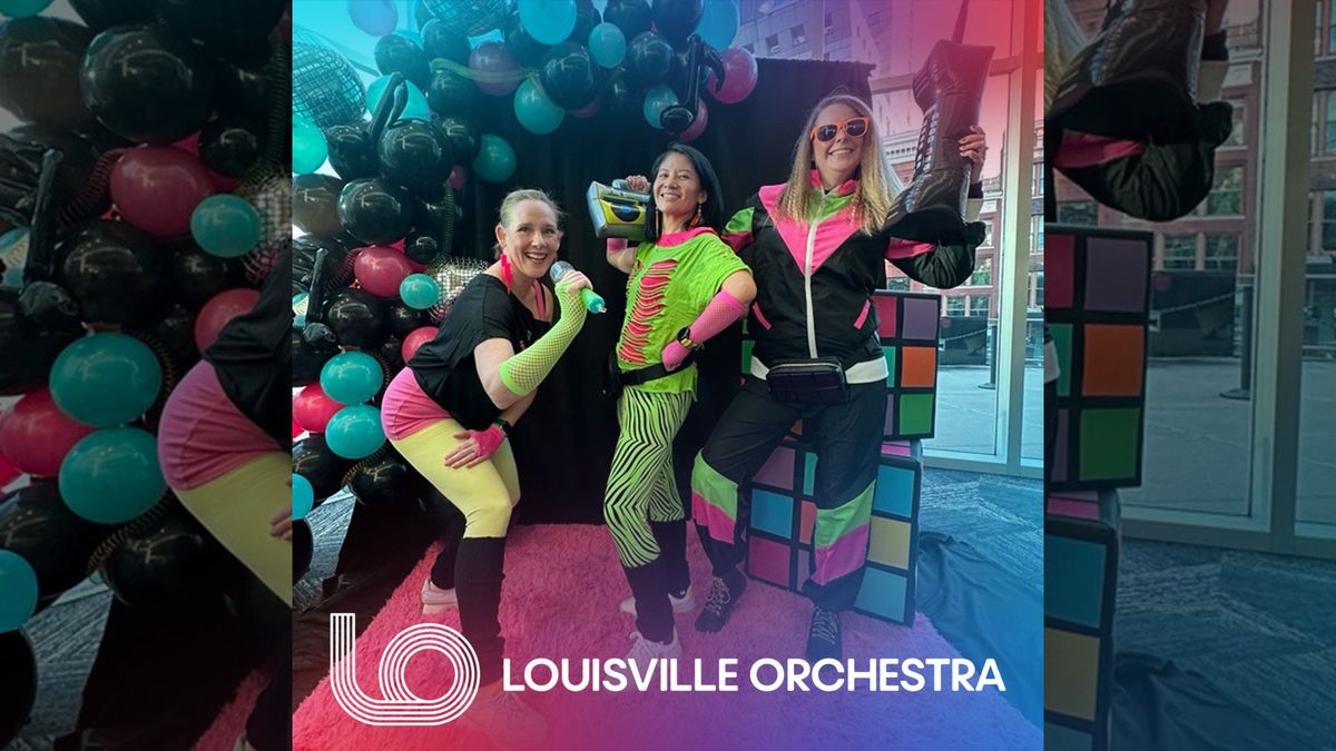 The Lou. Orchestra: Frank & Paula Pops Series pres. Back to the 80s