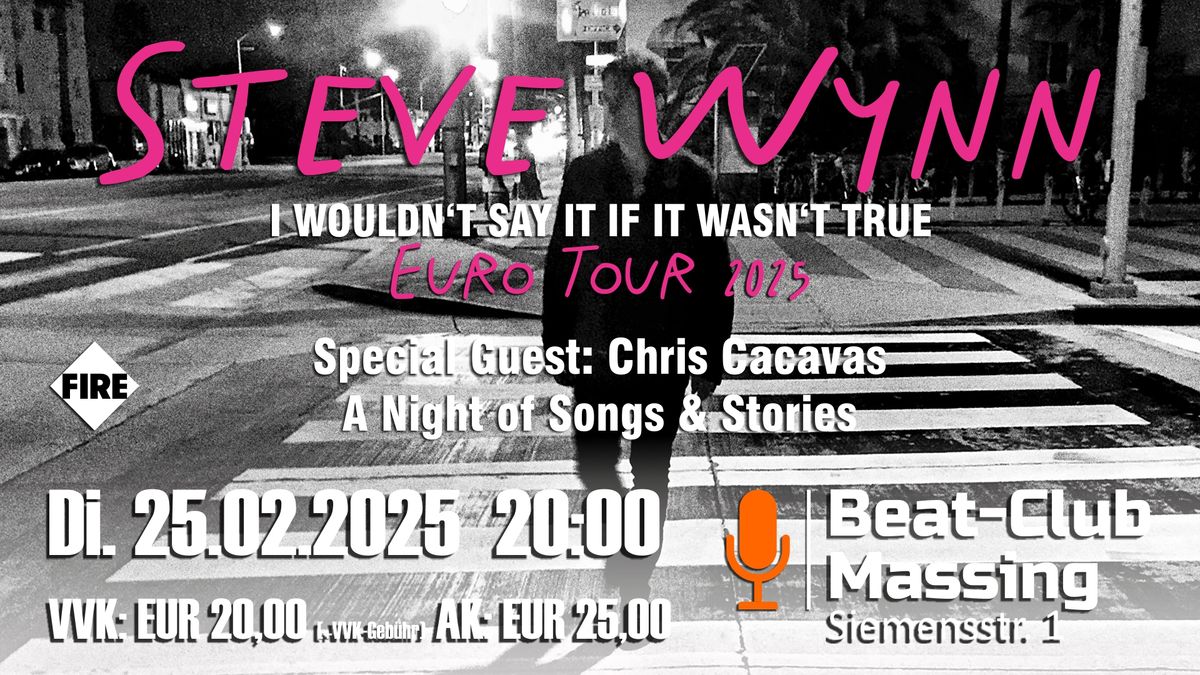 Steve Wynn & Chris Cacavas live im Beat-Club Massing am Di., 25.02.2025