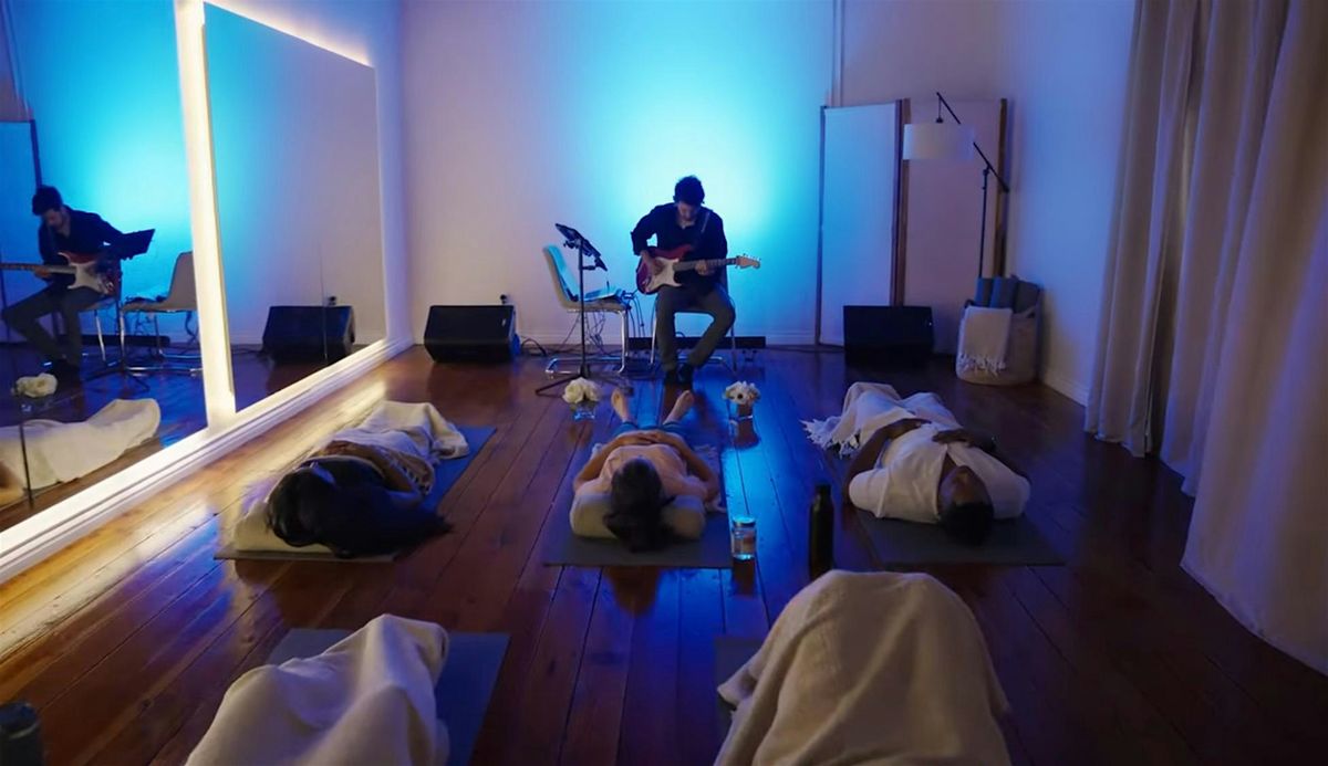 Electric Guitar Sound Bath