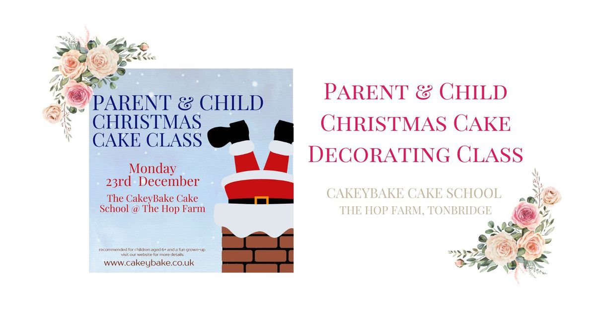 Parent & Child Christmas Cake Decorating Class 