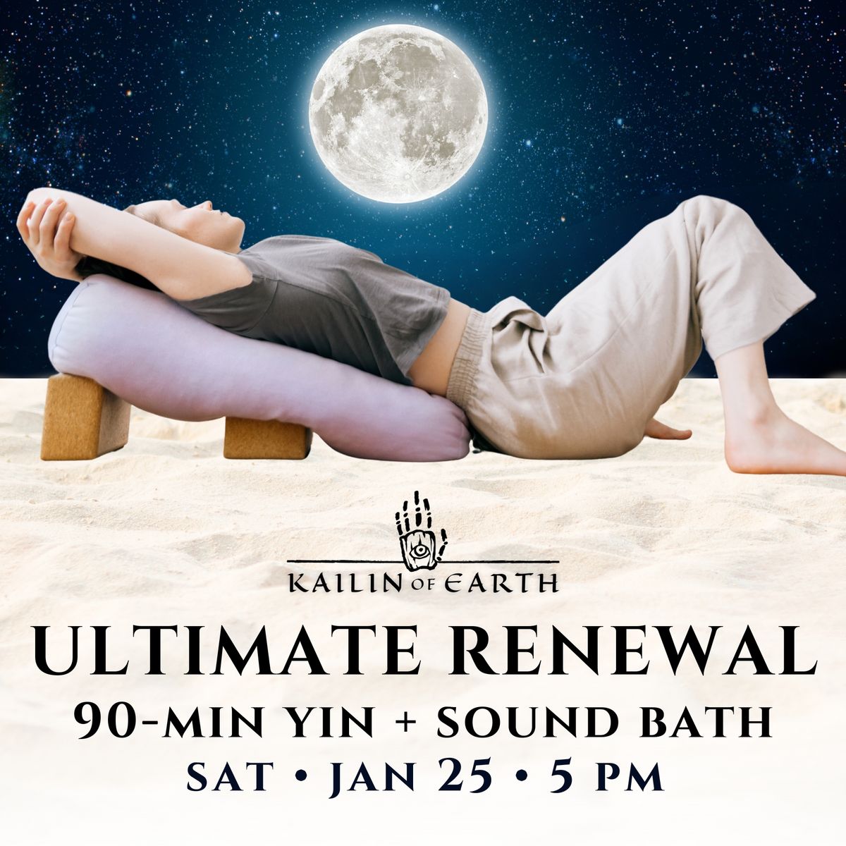 Ultimate Renewal: 90-Min Yin + Sound Bath