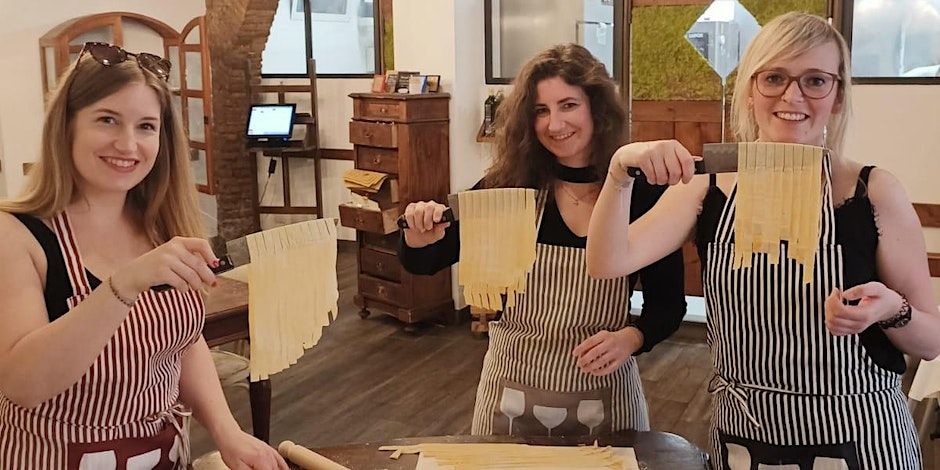Spanish Steps Cooking Class in Rome: Pasta, Tiramisu & Wine!