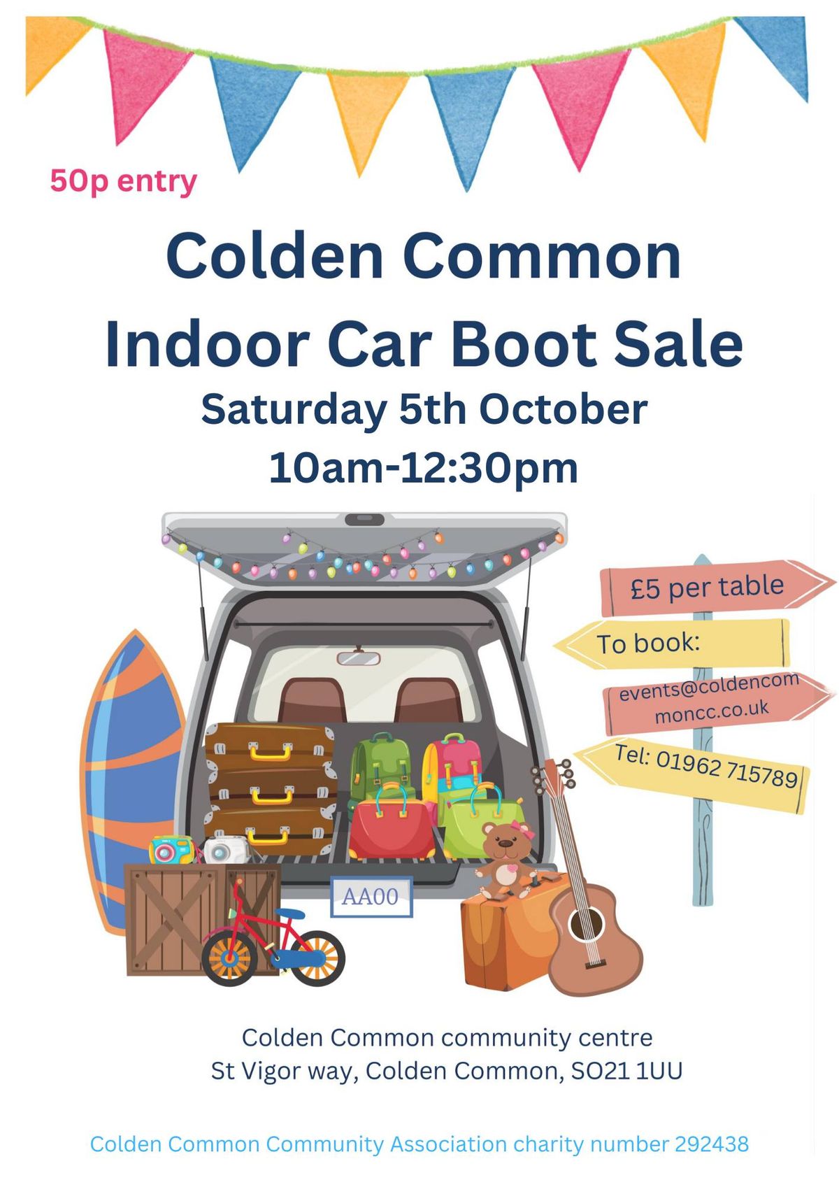 Indoor Car Boot Sale