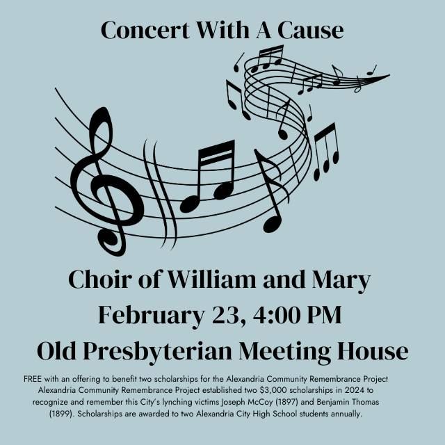 Choir Concert - College of William and Mary