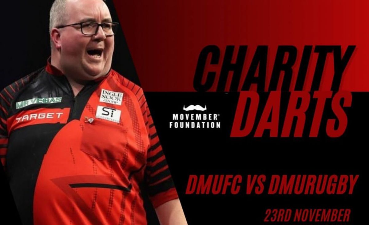 DMUFC &amp; DMURFC Host your official Charity Darts After Party.