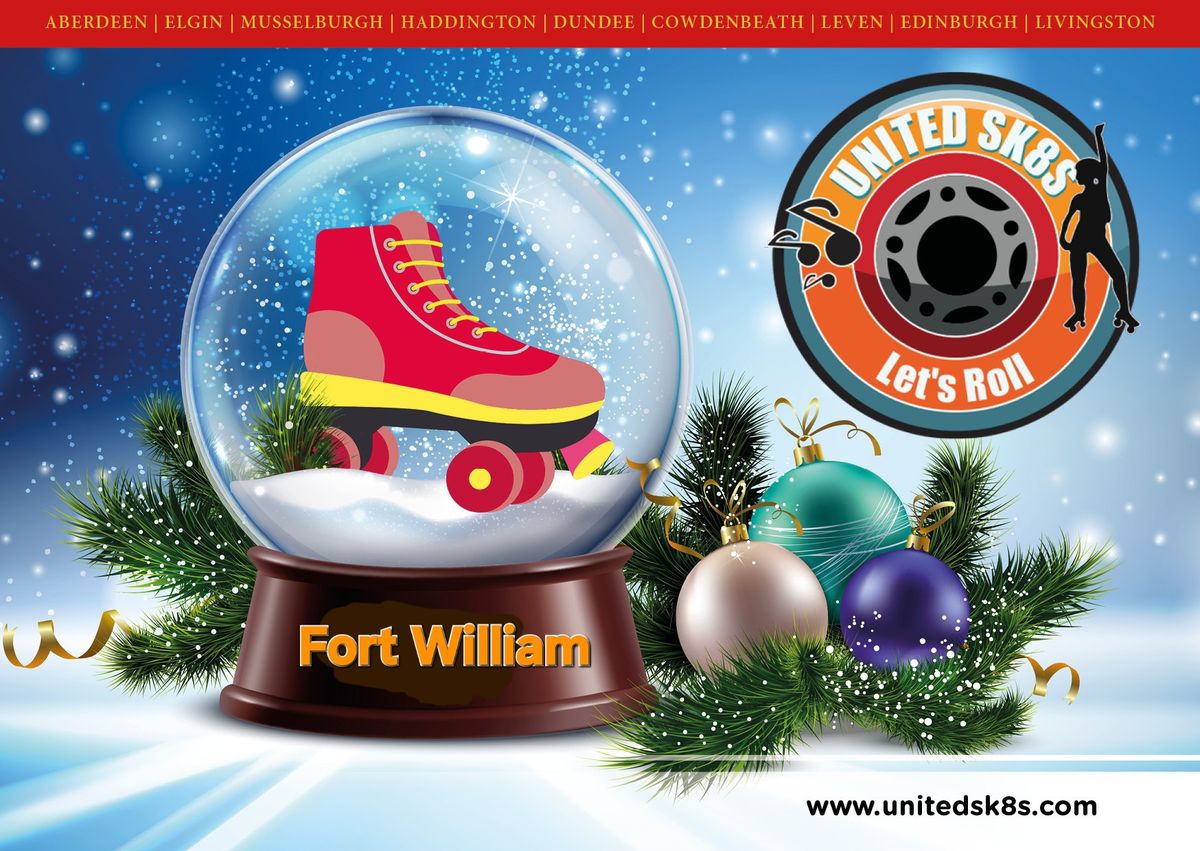 Fort William Family & Adult Roller Disco Santa Sk8 Party