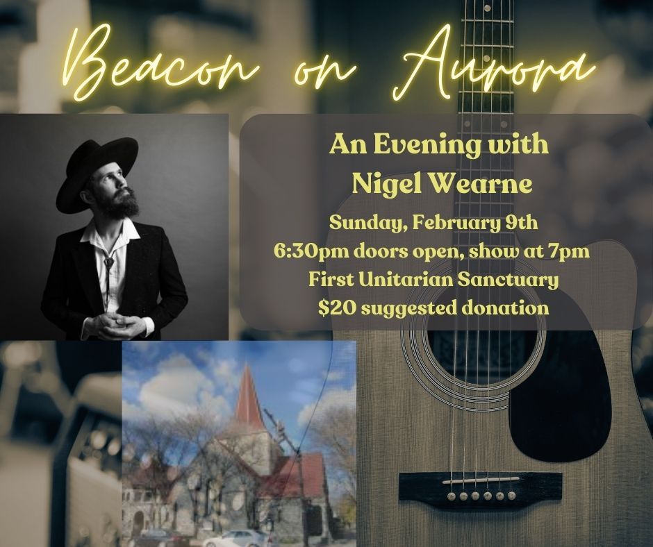 Beacon on Aurora: An Evening with Nigel Wearne