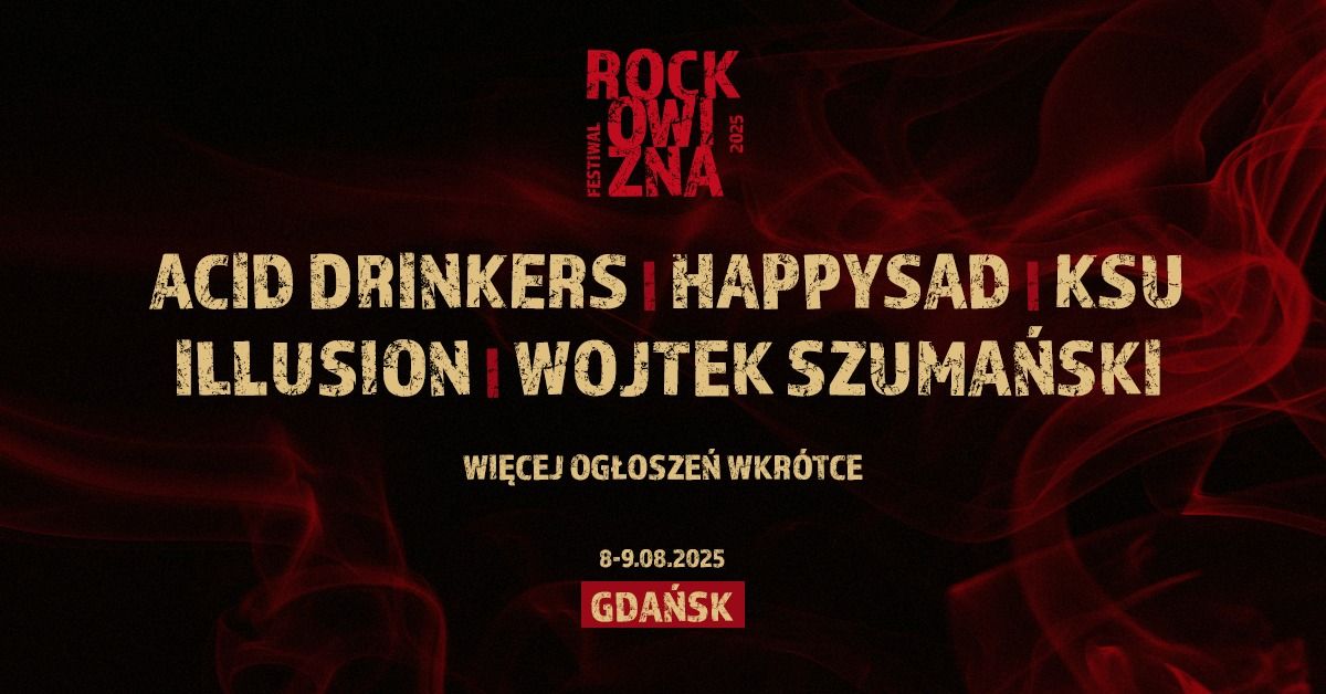 Rockowizna Festiwal 2025 - Gda\u0144sk