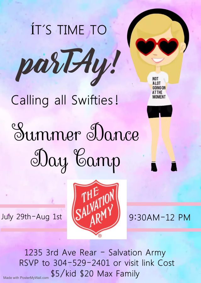 Swifties' Dance Day Camp 