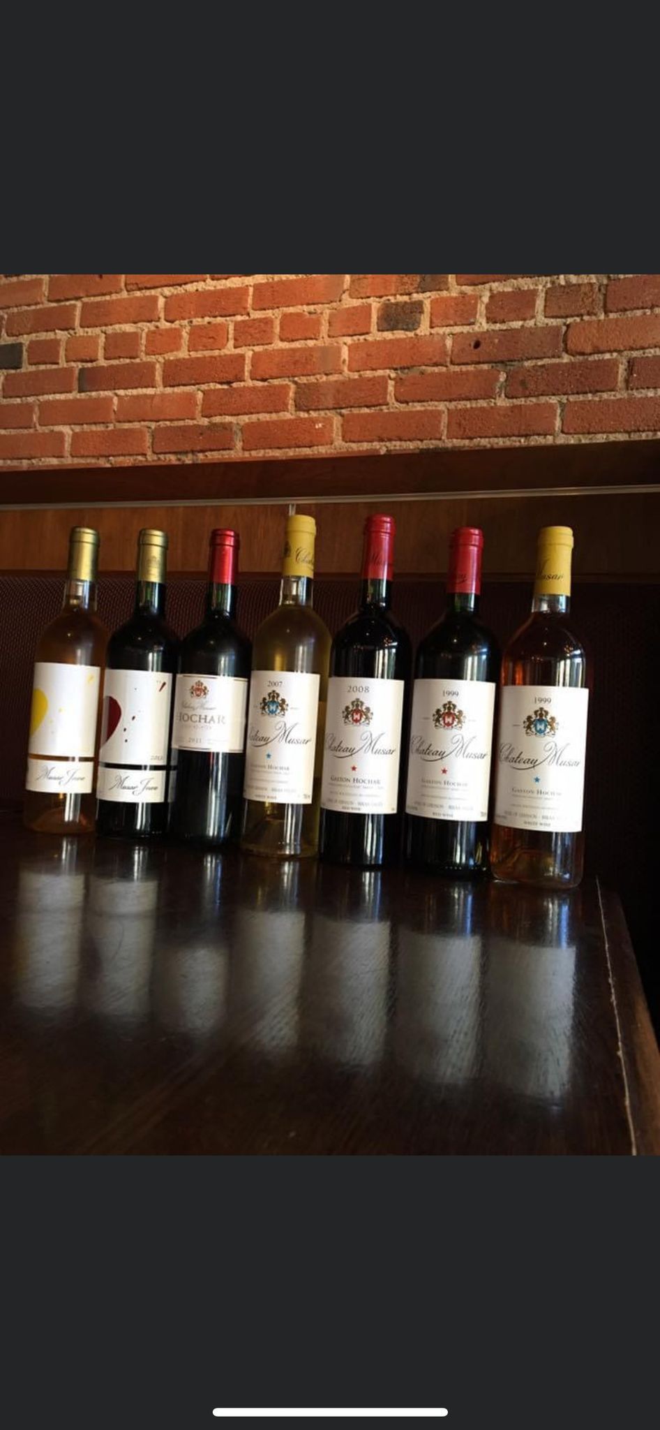 Chateau Musar Wine Dinner with Kat Camera of Broadbent Selections