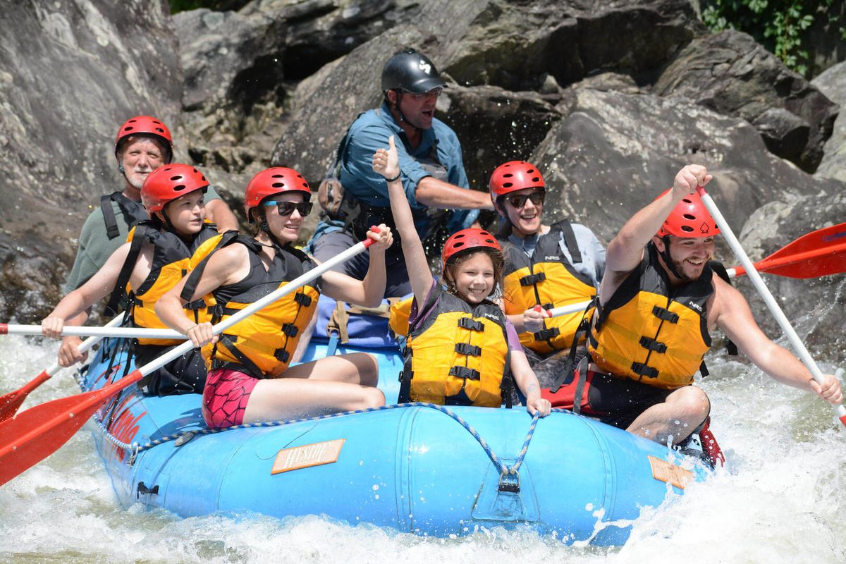 White Water Rafting Adventure with Lunch & Transportation from Boston
