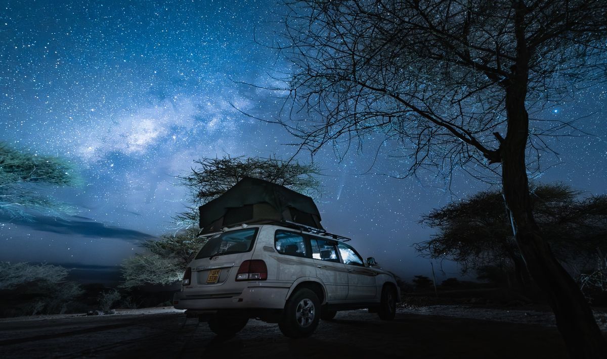 Sternenhimmel und Safari: Ein Camper-Abenteuer in Kenia