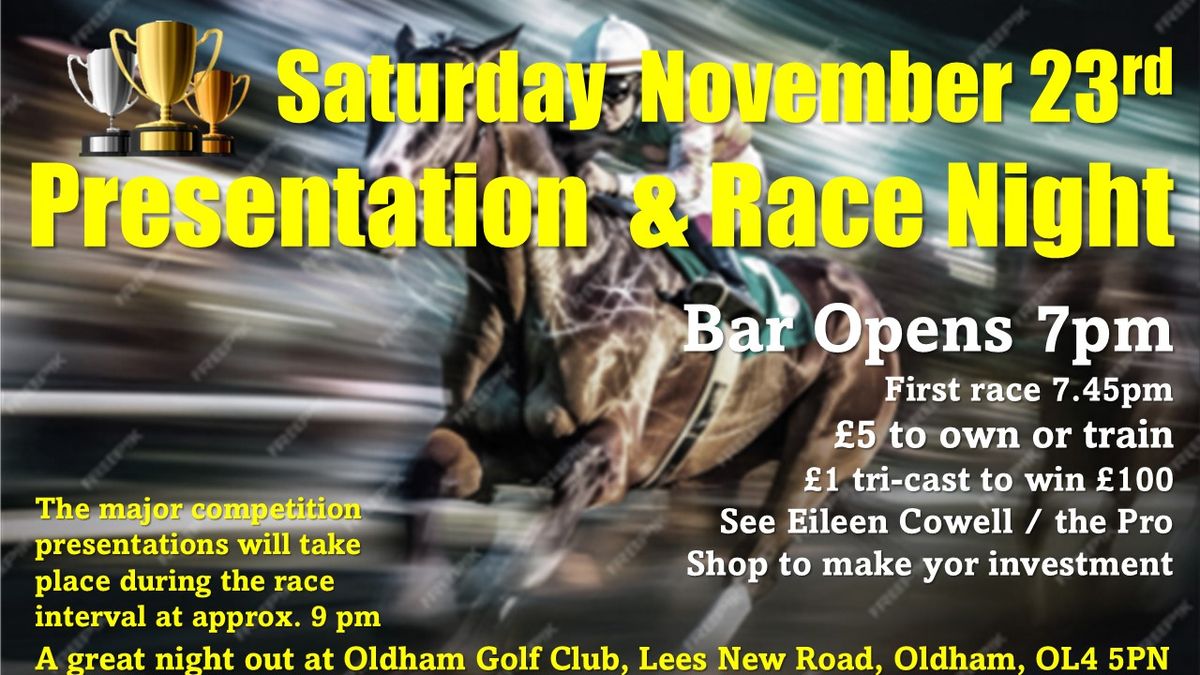 Presentation & Race Night