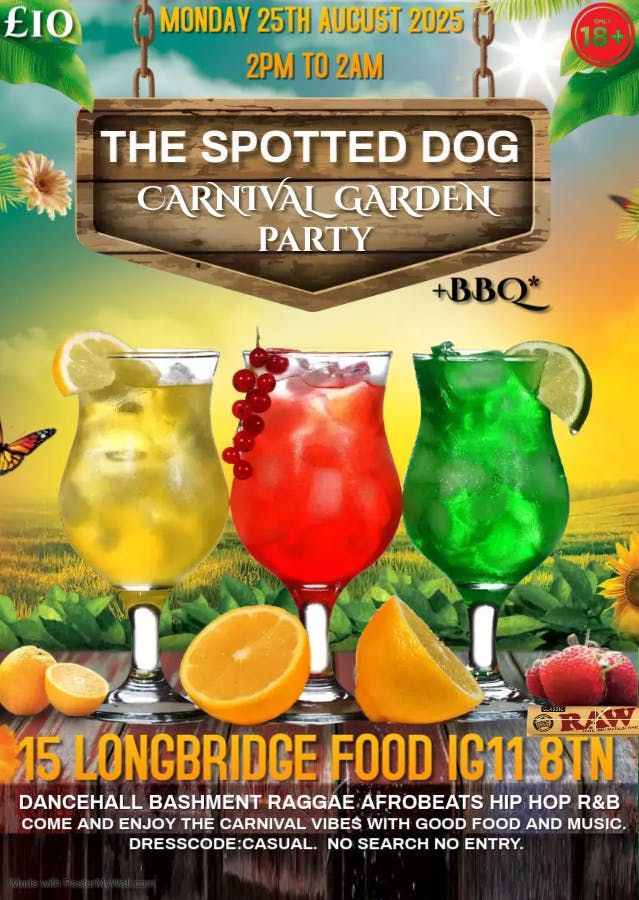 THE SPOTTED DOG CARNIVAL GARDEN PARTY