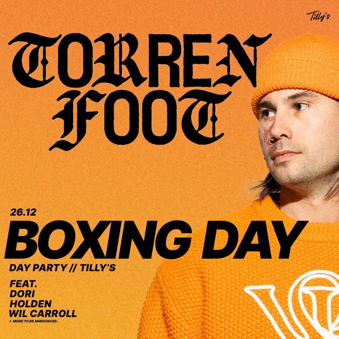 TORREN FOOT \/\/ BOXING DAY DECK PARTY \ud83e\udea9