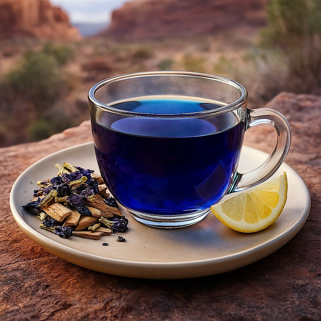 Where Color Meets Sacred Smoke: Butterfly Tea & Frankincense Experience!!