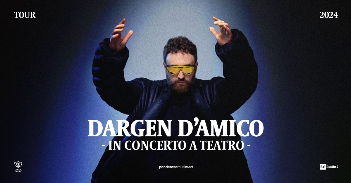 Dargen D'Amico at Teatro Dehon | Bologna