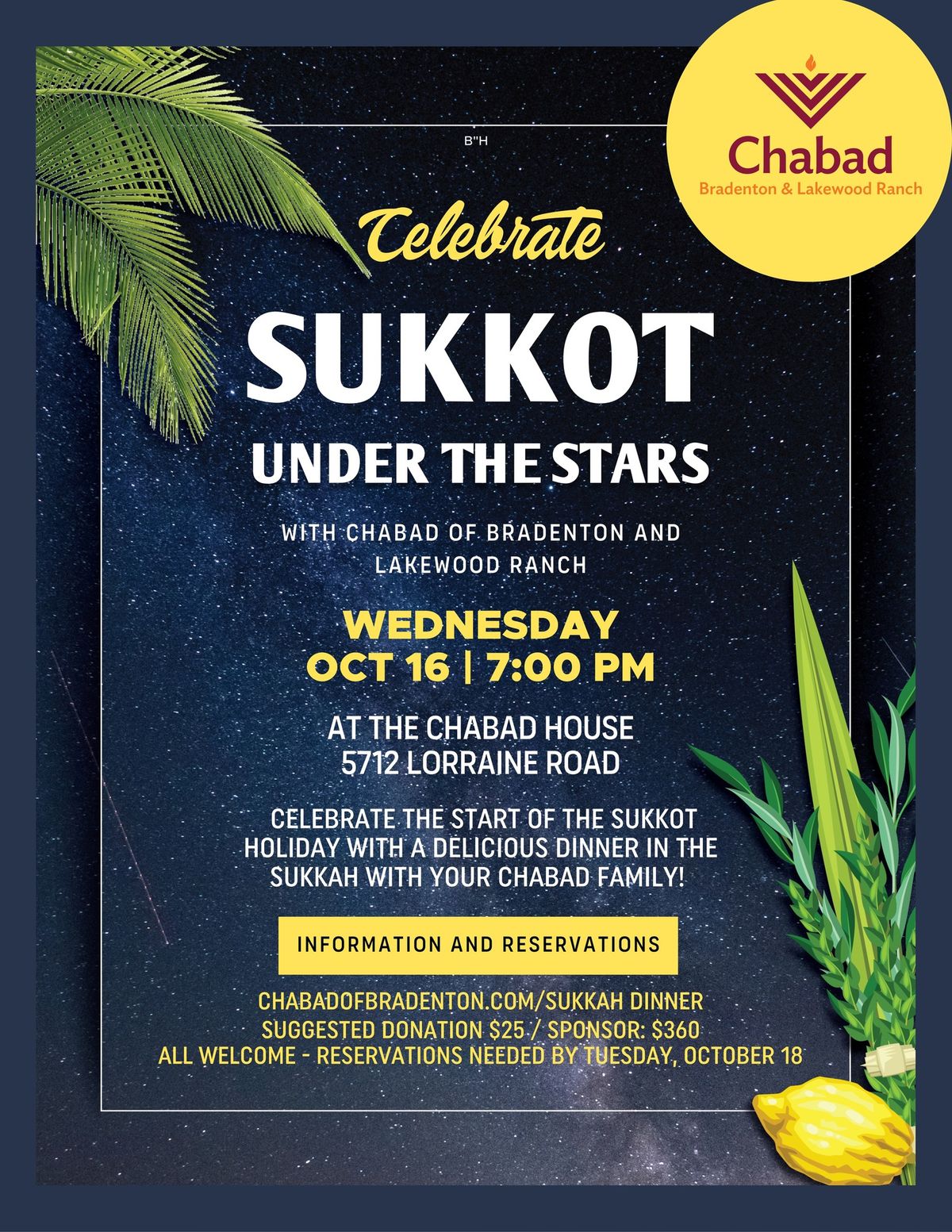 Sukkot Under the Stars