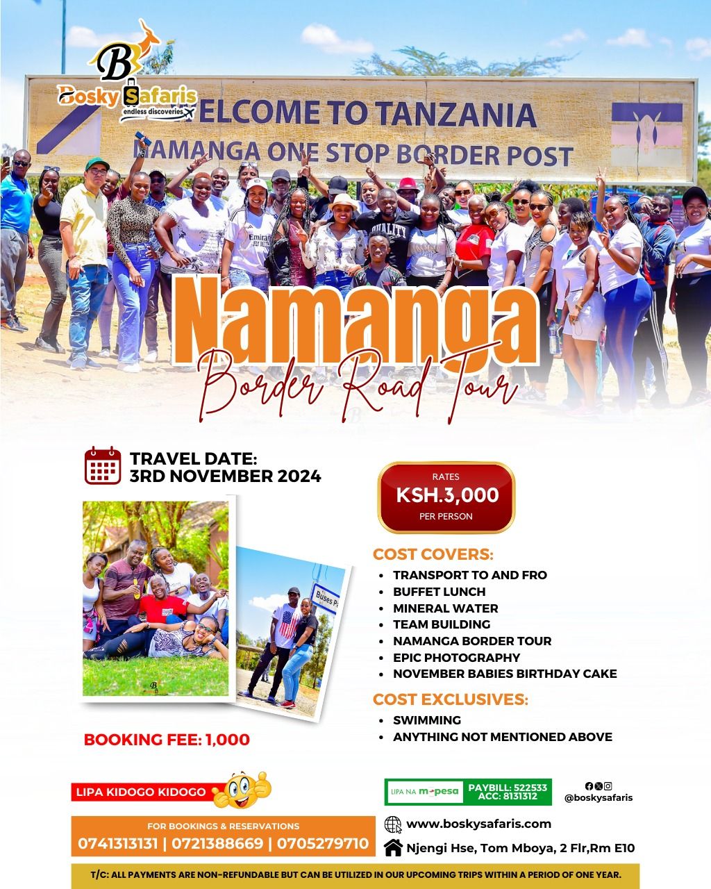 NAMANGA BORDER TOUR