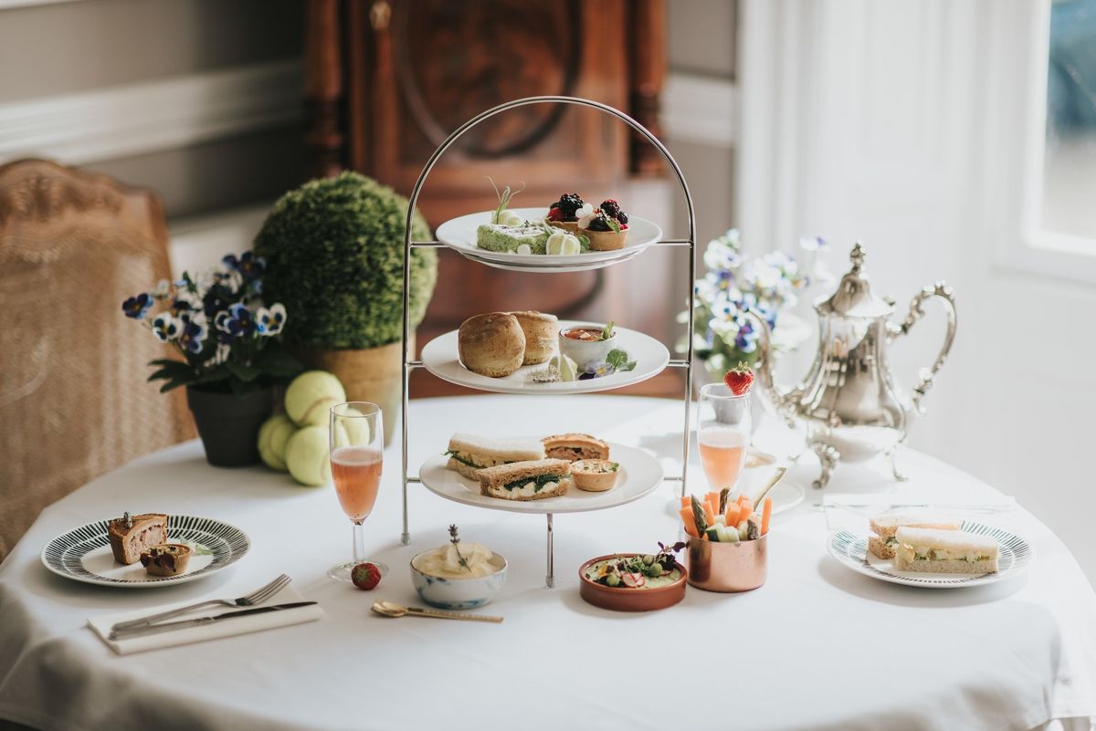 Wimbledon Afternoon Tea at Healing Manor Hotel