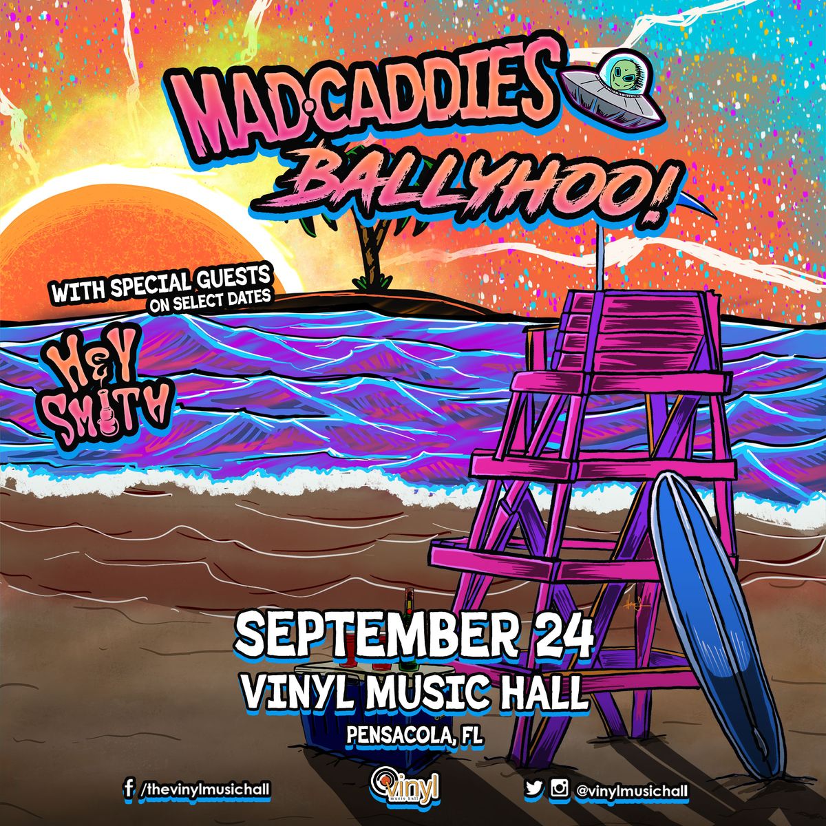 Ballyhoo! & Mad Caddies at Vinyl Music Hall