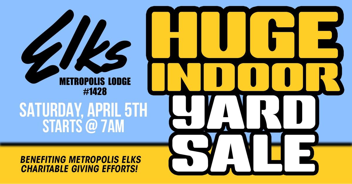 HUGE Indoor Yard Sale